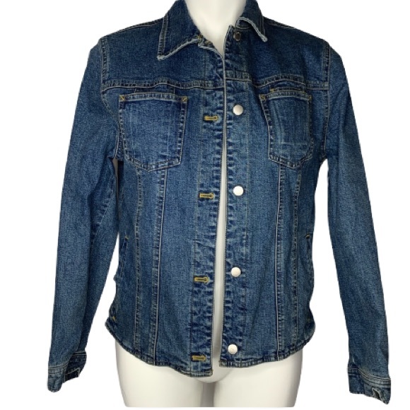 Jones New York Denim Jacket - Picture 1 of 8
